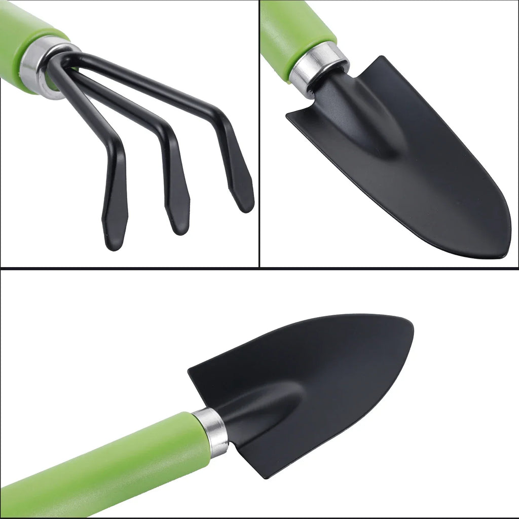 3Pcs/Set Mini Gardening Shovel Gadgets For Plant Flower Pot Cactus Vegetables Planting Digging Weeding Small Plants Garden Tool