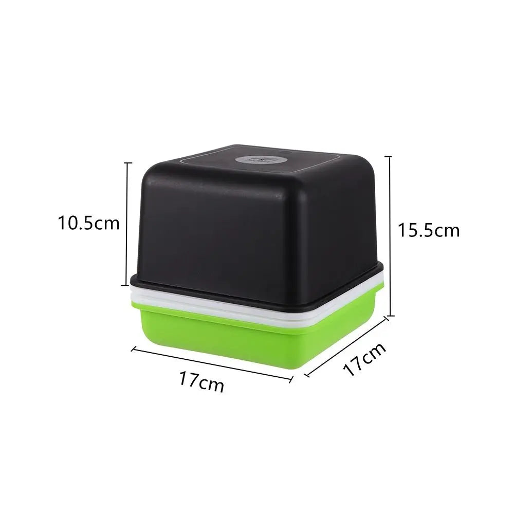 Clean Bean Sprout Plant Soilless Water Cultivation Peanut Garden Supplies Seedling Tray Sprout Planting Box Sprout Planting Pot