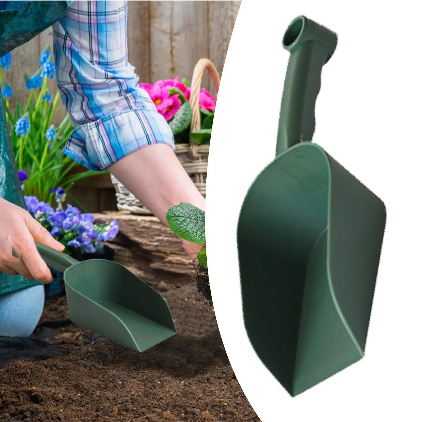 Small Plastic Garden Shovel Multifunctional Plant Shovel For Outdoor Garden Soil Fertilizer Hand Shovel Tool Household Tools