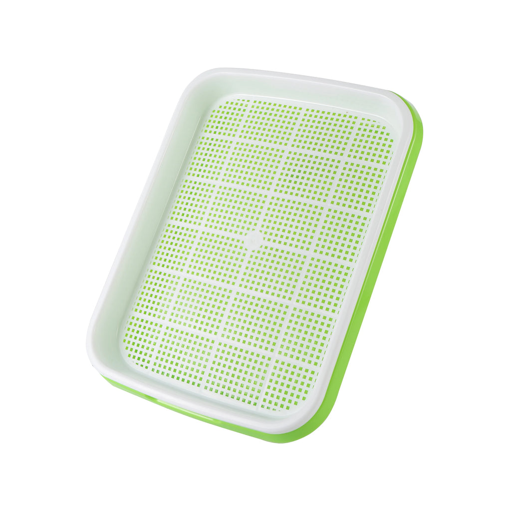 Sprouting Tray Box Pea Bean Wheat Cat Grass Seedling Germination Planting Soilless Hydroponics Nursery Plate Seed Sprouter