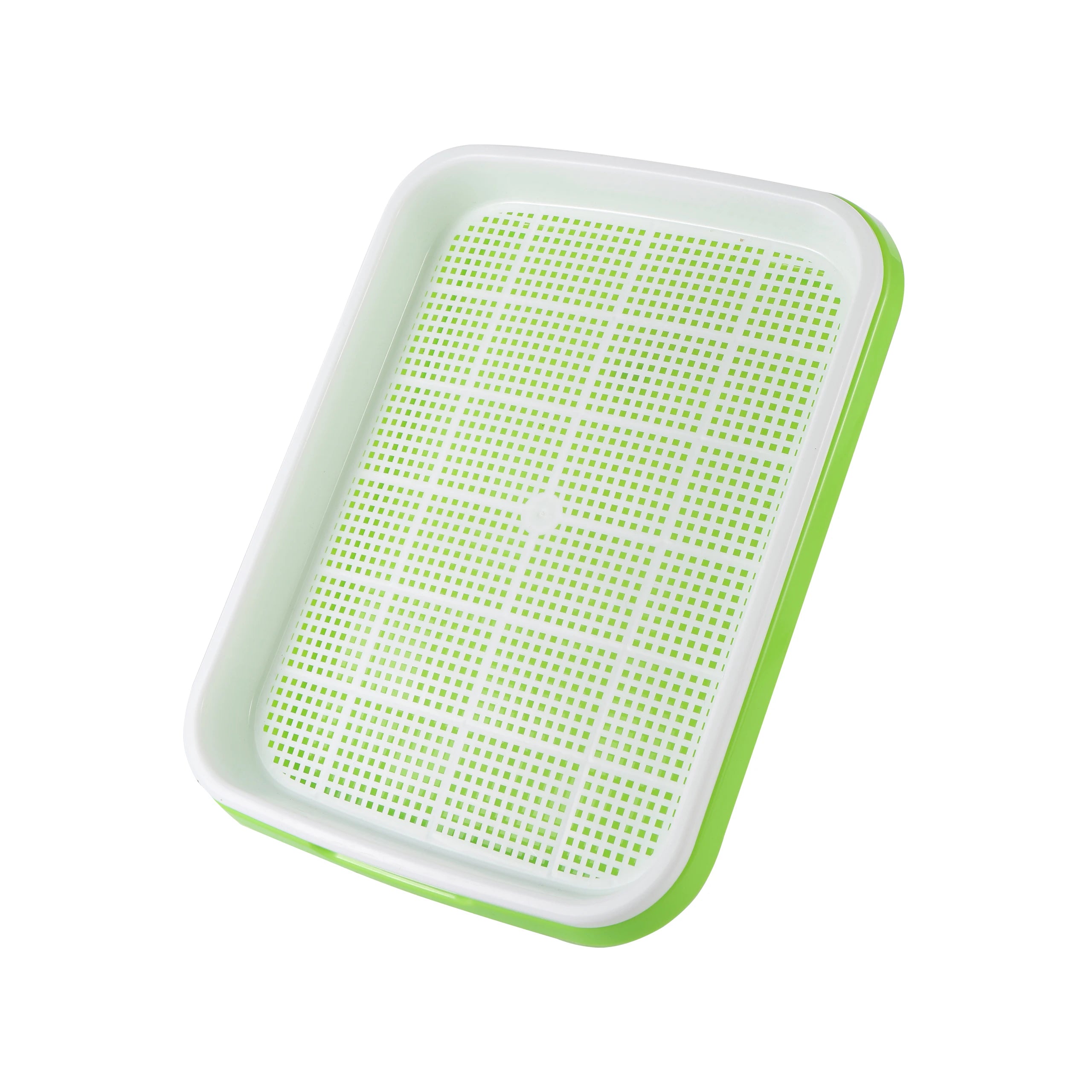 Sprouting Tray Box Pea Bean Wheat Cat Grass Seedling Germination Planting Soilless Hydroponics Nursery Plate Seed Sprouter