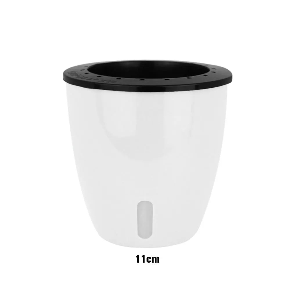 Easy To Maintain Self Watering Plant Pot For Herbs And Vegetables Flowers Flower Pots Durable