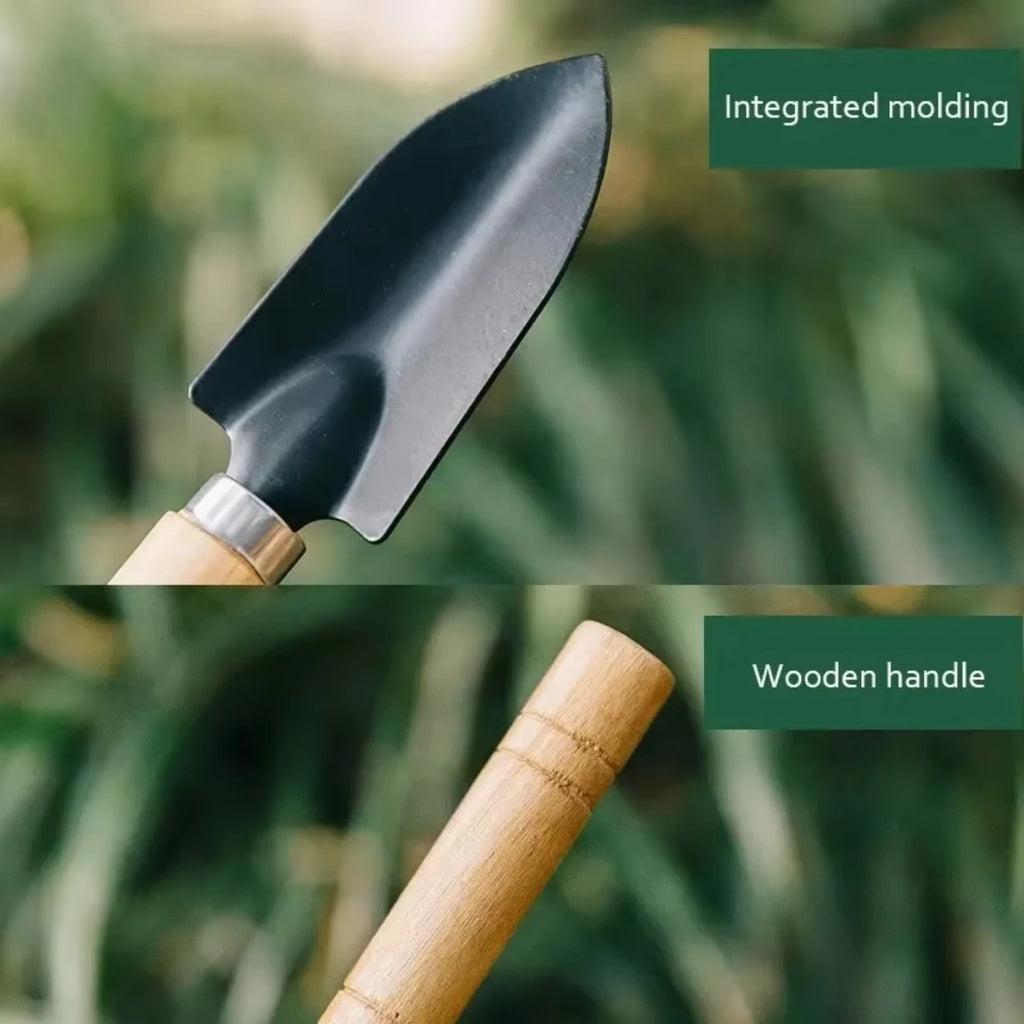 3Pcs/Set Mini Garden Tool Set For Garden Plants Flower Pot Cactus Vegetables Digging Weeding Indoor Small Plants Garden XXL