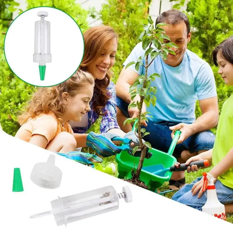 Handheld Seed Dispenser, Mini Manual Seeder Tool For Garden Planting, Flower Pot & Garden Bed Essential Gardening Supplies