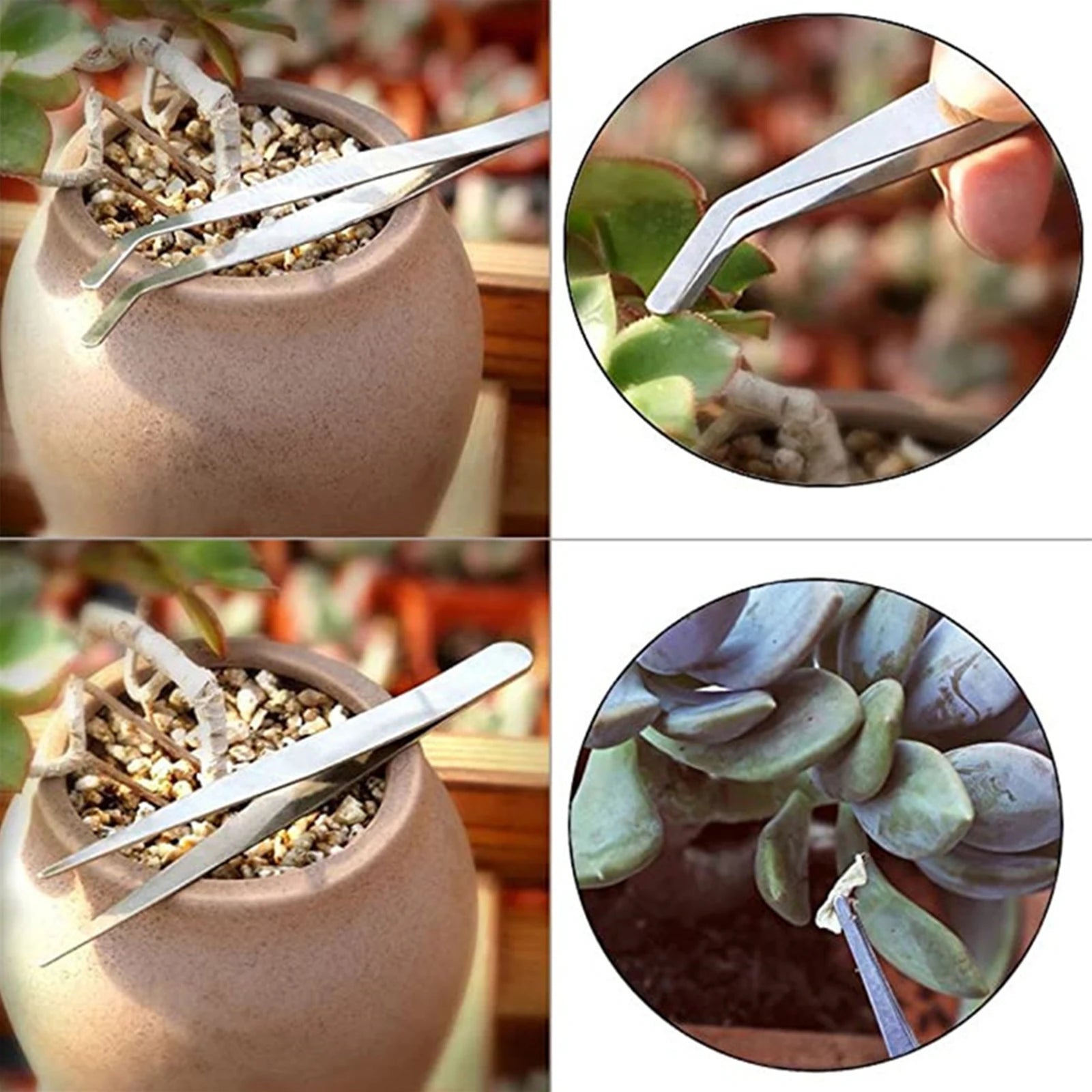 Mini Garden Planting Tool Set Bonsai Succulent Transplanting Miniature Fairy Gardening Hand Tools Flower Vegetable Potted Tools