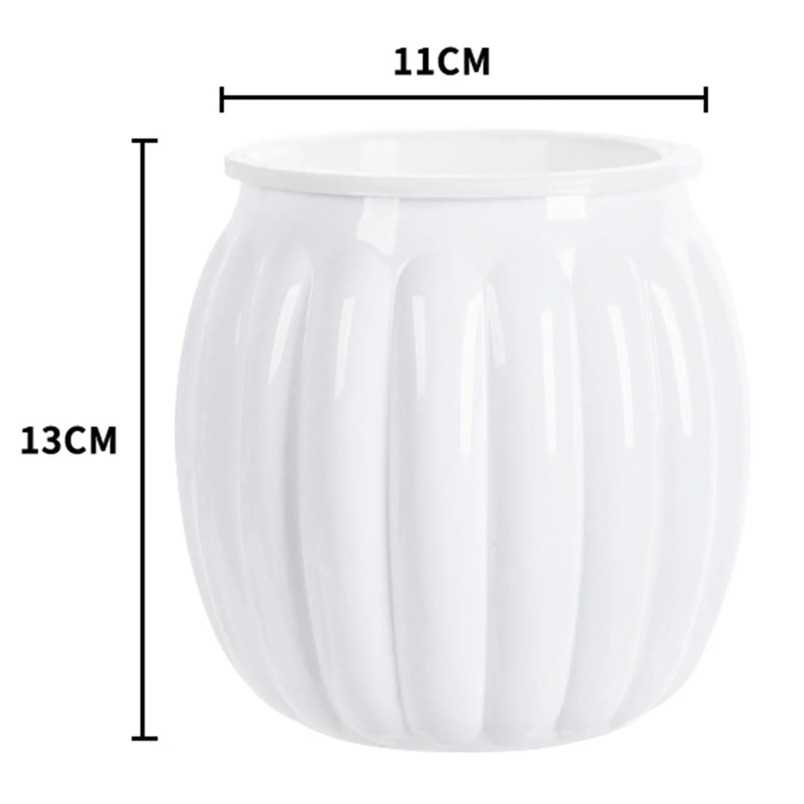 Clear Self Watering Planters Pots Modern Transparent Plants Care Pots for Garden Enthusiast Lover Gift