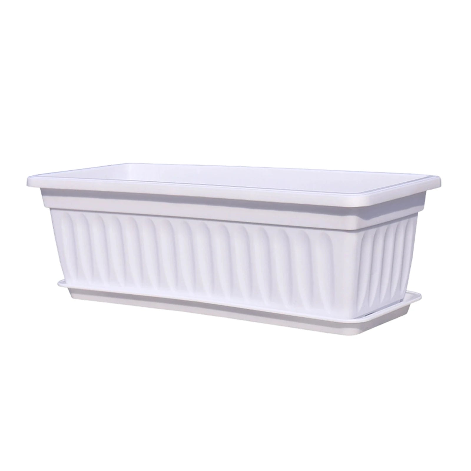 Plastic Vegetable Planters Rectangular Flowerpots For Balcony Indoor Gardening Breathable Plants Pots Garden Tools