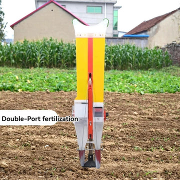 Manual Fertilizer All-in-one Machine Applicator Handheld Seeder Seed Drill Planting Corn Peanut Soybean Planter Garden Agricultu