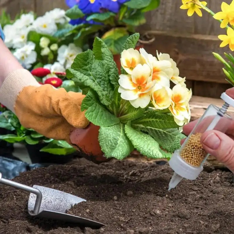 Handheld Seed Dispenser, Mini Manual Seeder Tool For Garden Planting, Flower Pot & Garden Bed Essential Gardening Supplies