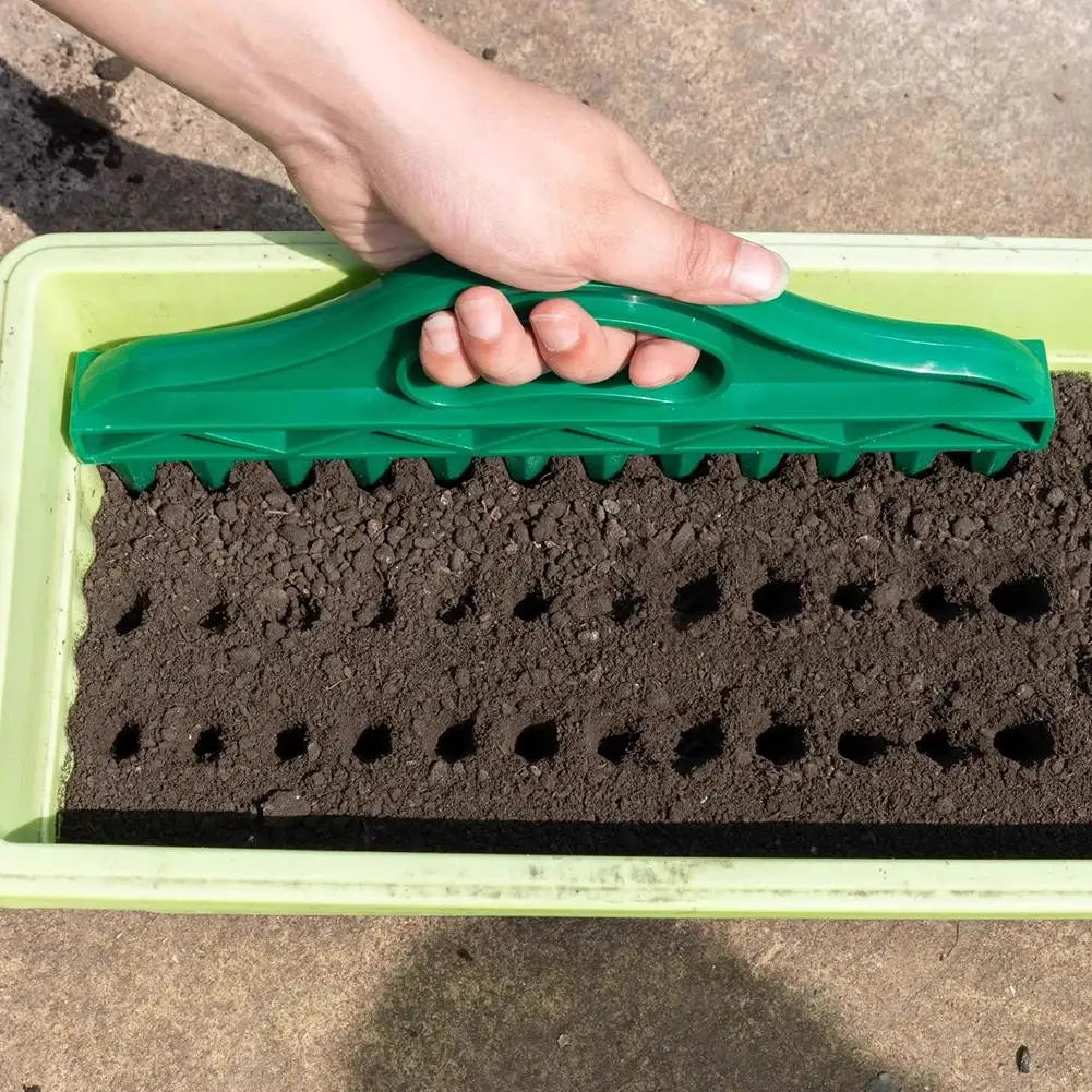 Manual Seeder Plant Seeds Soil Sowing Drill Garden Plants Vegetables Seed Drill Dispenser Flower Grow Gardening Accessories