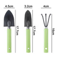 3Pcs/Set Mini Gardening Shovel Gadgets For Plant Flower Pot Cactus Vegetables Planting Digging Weeding Small Plants Garden Tool