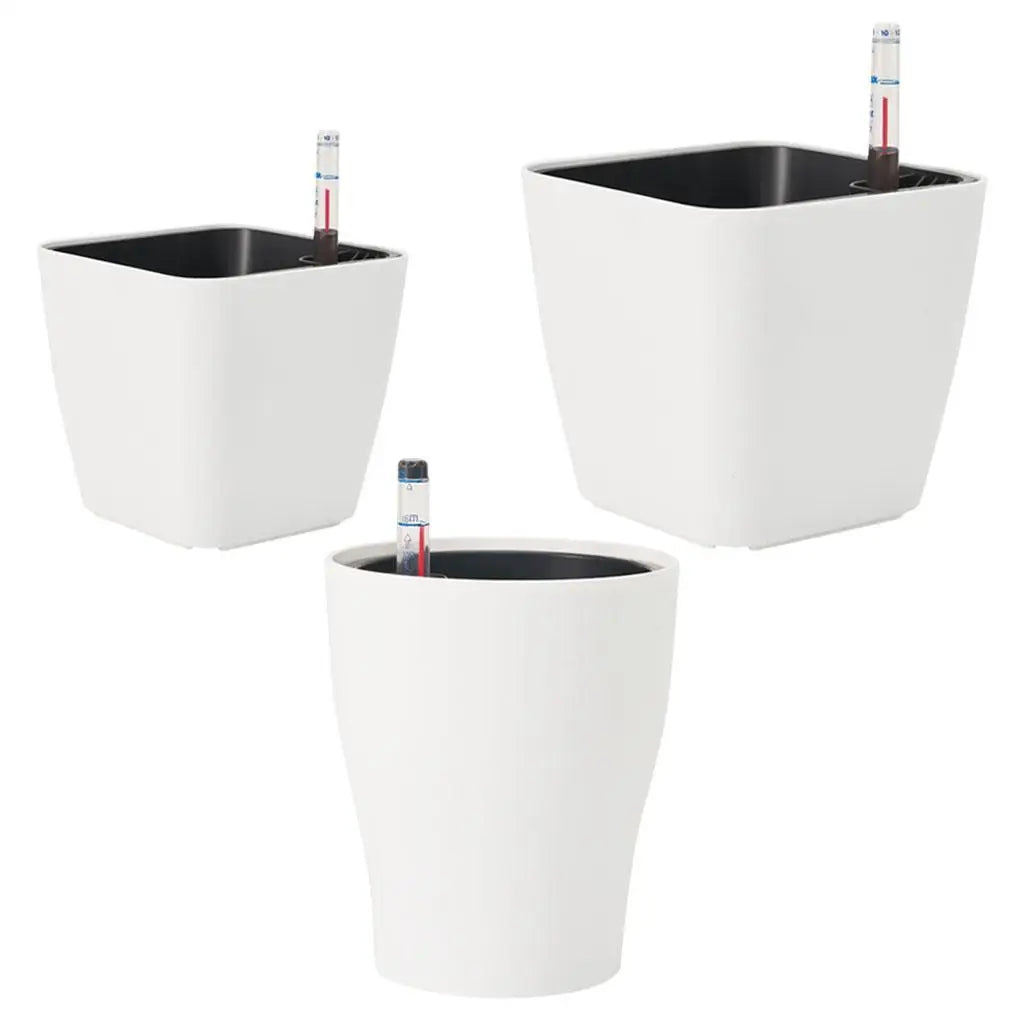 Self Watering Flower Pots Planter Seedling for Pot Plants Garden