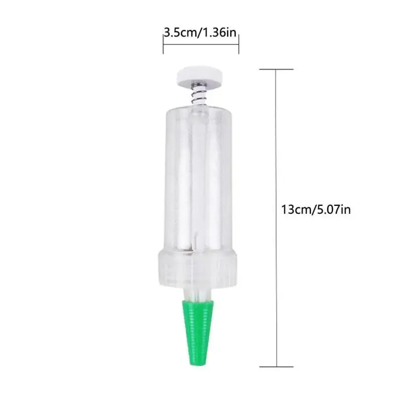 Handheld Seed Dispenser, Mini Manual Seeder Tool For Garden Planting, Flower Pot & Garden Bed Essential Gardening Supplies