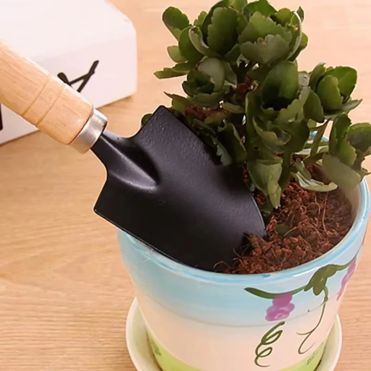 3Pcs/Set Mini Garden Tool Set For Garden Plants Flower Pot Cactus Vegetables Digging Weeding Indoor Small Plants Garden XXL