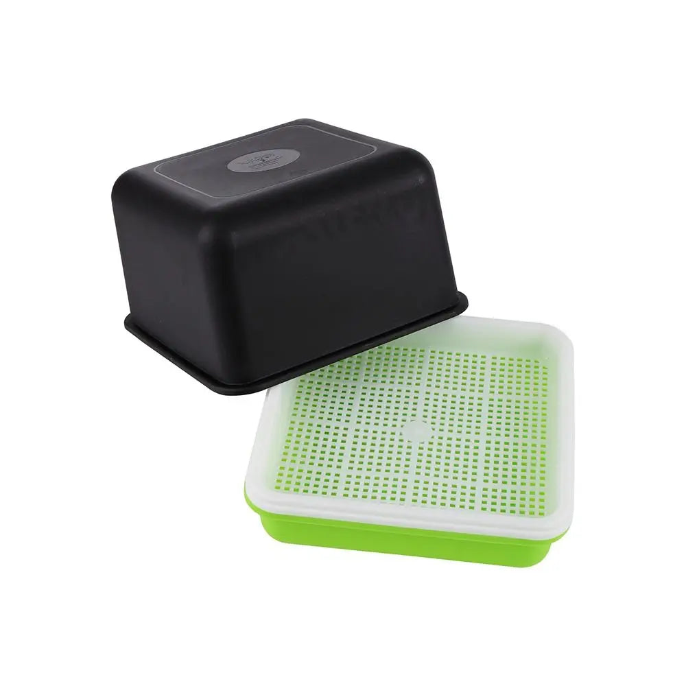 Clean Bean Sprout Plant Soilless Water Cultivation Peanut Garden Supplies Seedling Tray Sprout Planting Box Sprout Planting Pot