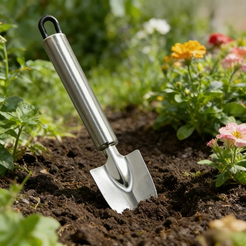 2Pcs/Set Mini Gardening Shovel Gadgets For Plant Flower Pot Cactus Vegetables Planting Digging Weeding Small Plants Garden Tool