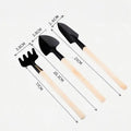 【W】3Pcs/Set Mini Garden Tool Set For Garden Plants Flower Pot Cactus Vegetables Digging Weeding Indoor Small Plants Garden Tools
